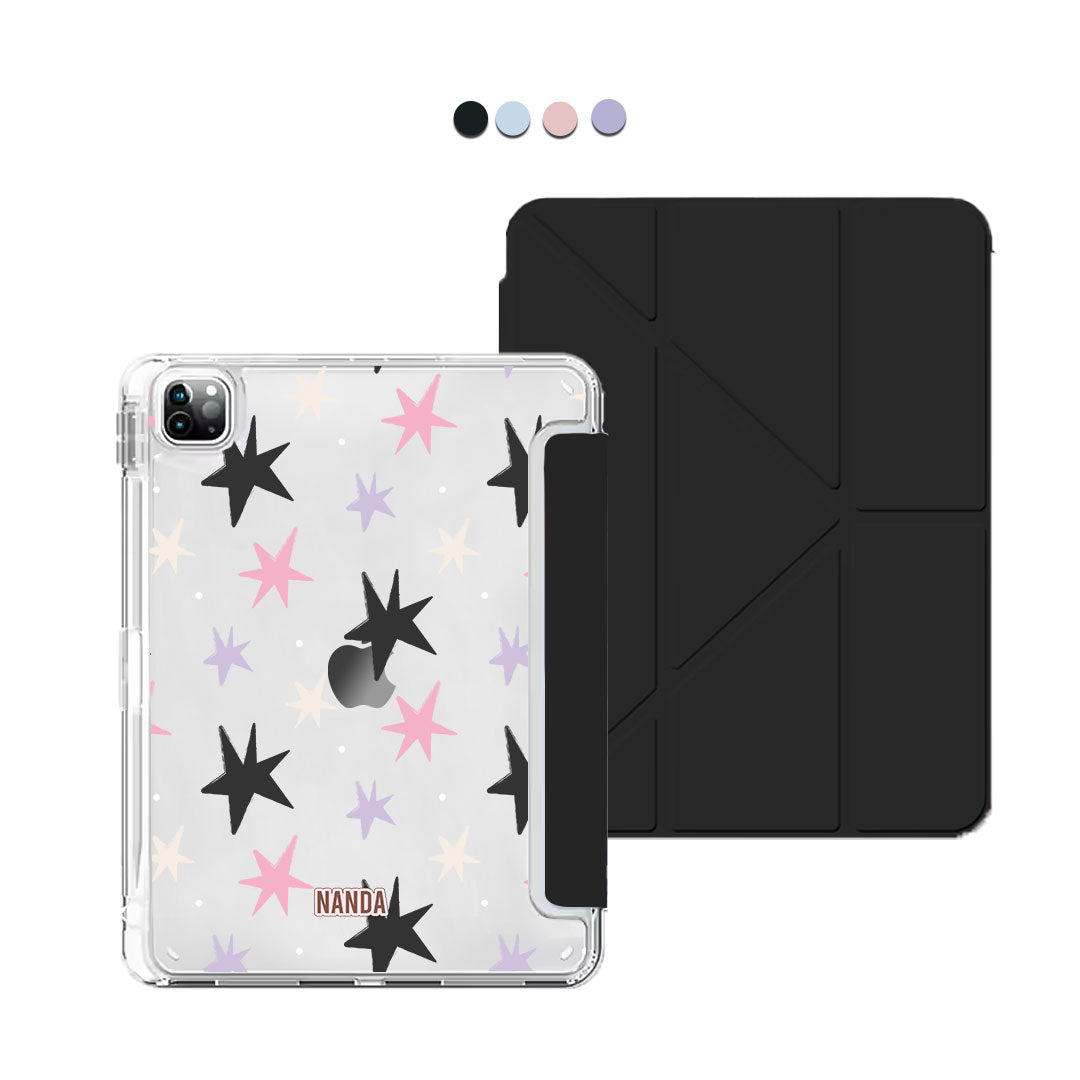 iPad / Android Tab Y-Fold Flip Cover - Sparks fly