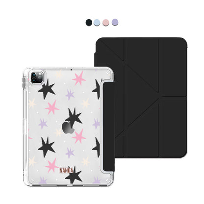 iPad / Android Tab Y-Fold Flip Cover - Sparks fly