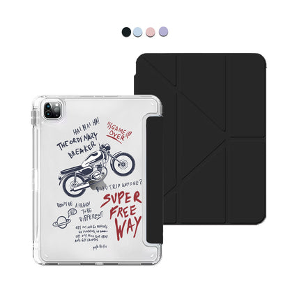 iPad / Android Tab Y-Fold Flip Cover - The Ordinary Breaker