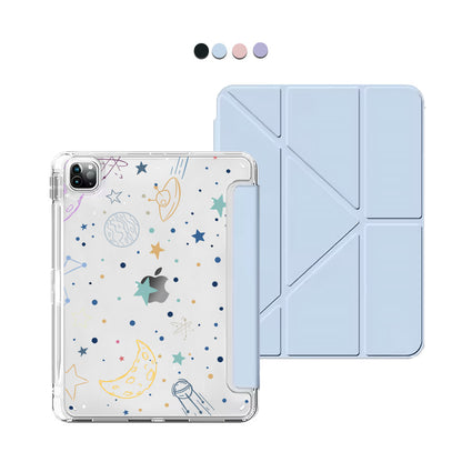 iPad / Android Tab Y-Fold Flip Cover - Galaxy