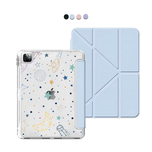 iPad / Android Tab Y-Fold Flip Cover - Galaxy