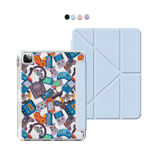 iPad / Android Tab Y-Fold Flip Cover - Game 1.0