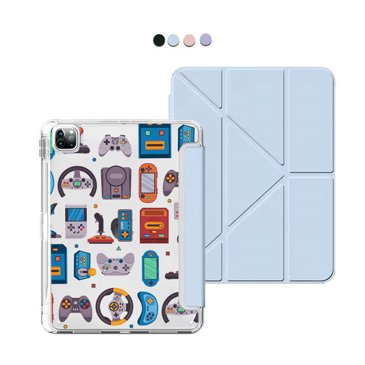 iPad / Android Tab Y-Fold Flip Cover - Game 2.0