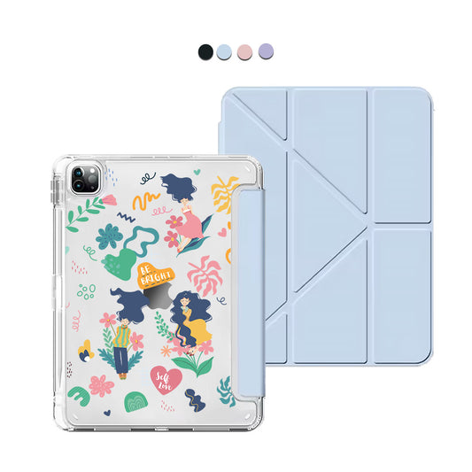 iPad / Android Tab Y-Fold Flip Cover - Self Love Sticker Pack 2.0