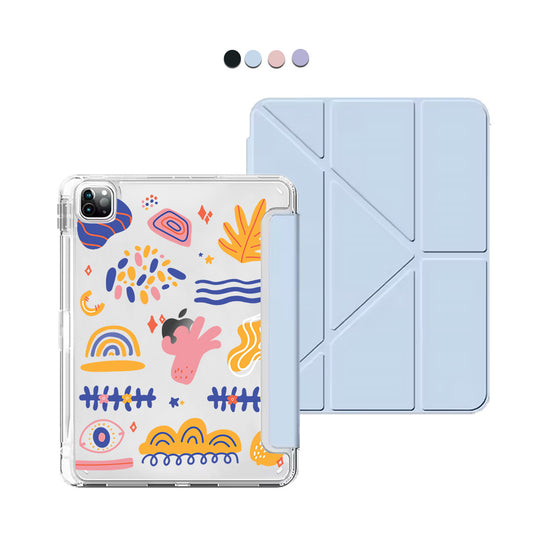 iPad / Android Tab Y-Fold Flip Cover - Spring Has Come