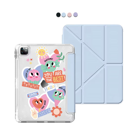 iPad / Android Tab Y-Fold Flip Cover - Sweet Things