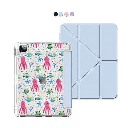 iPad / Android Tab Y-Fold Flip Cover - Underwater Dreams 2.0