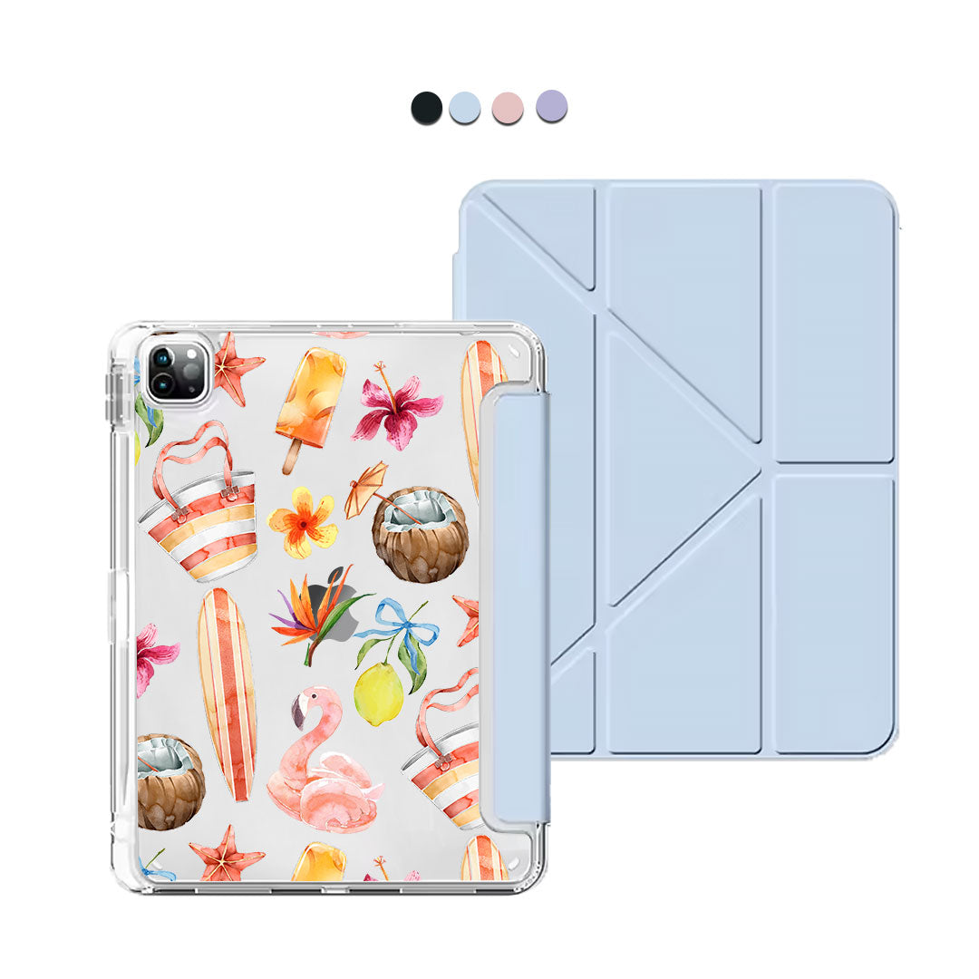 iPad / Android Tab Y-Fold Flip Cover - Aloha 1.0
