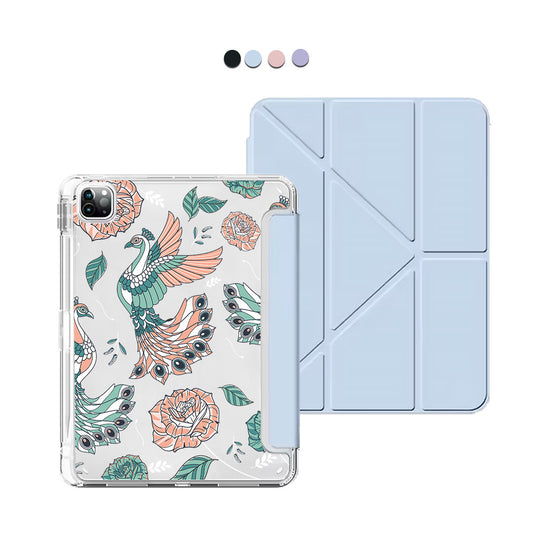 iPad / Android Tab Y-Fold Flip Cover - Bird of Paradise 3.0