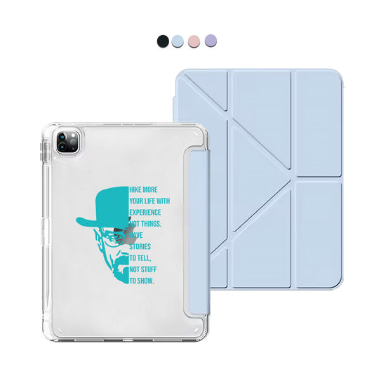 iPad / Android Tab Y-Fold Flip Cover - Explore More Experience