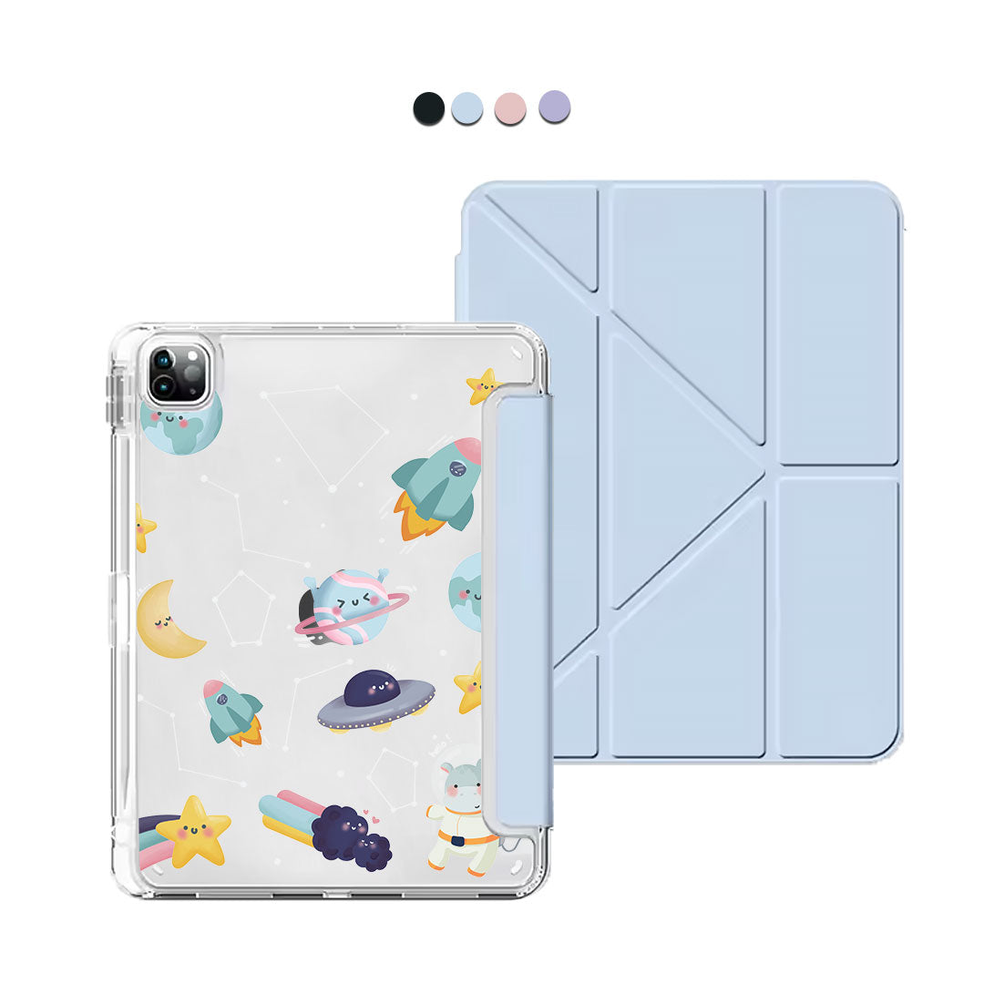 iPad / Android Tab Y-Fold Flip Cover - Galaxy (Artevefacts)