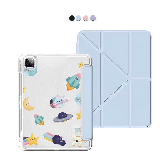 iPad / Android Tab Y-Fold Flip Cover - Galaxy (Artevefacts)
