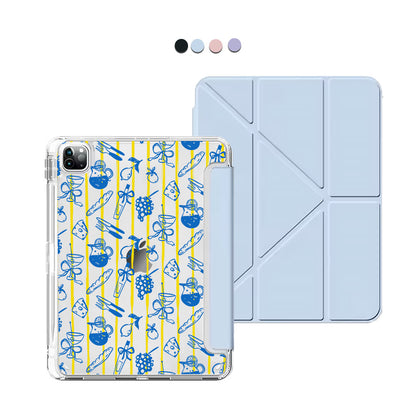 iPad / Android Tab Y-Fold Flip Cover - Italian summer
