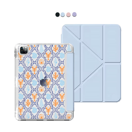 iPad / Android Tab Y-Fold Flip Cover - Seaside opulence 3.0