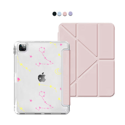 iPad / Android Tab Y-Fold Flip Cover - Candy Constellation