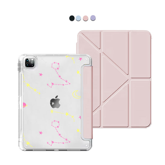 iPad / Android Tab Y-Fold Flip Cover - Candy Constellation