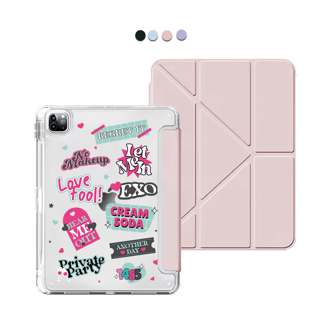iPad / Android Tab Y-Fold Flip Cover - EXO Cream Soda