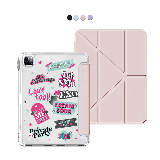 iPad / Android Tab Y-Fold Flip Cover - EXO Cream Soda