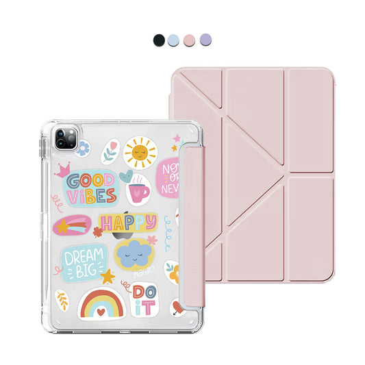 iPad / Android Tab Y-Fold Flip Cover - Good Day 2.0