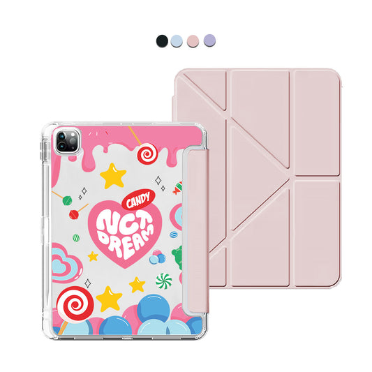 iPad / Android Tab Y-Fold Flip Cover - NCT Dream Candy Pink