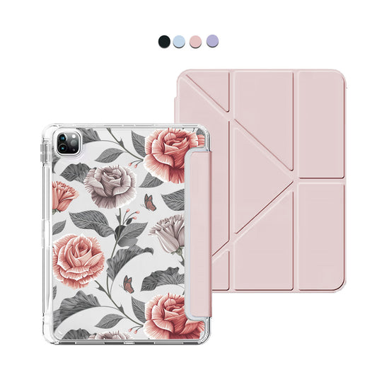 iPad / Android Tab Y-Fold Flip Cover - Rosie