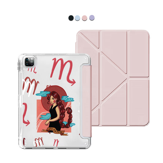 iPad / Android Tab Y-Fold Flip Cover - Scorpio