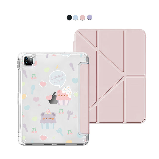iPad / Android Tab Y-Fold Flip Cover - Cupcake