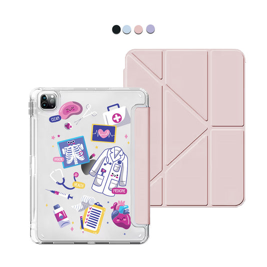 iPad / Android Tab Y-Fold Flip Cover - Doctor