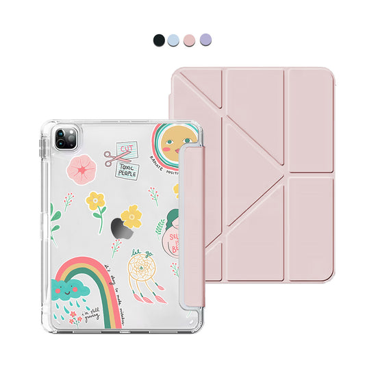 iPad / Android Tab Y-Fold Flip Cover - Self Love