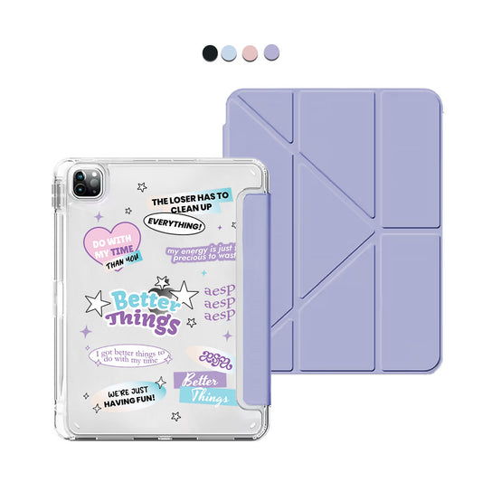 iPad / Android Tab Y-Fold Flip Cover - Aespa Better Things