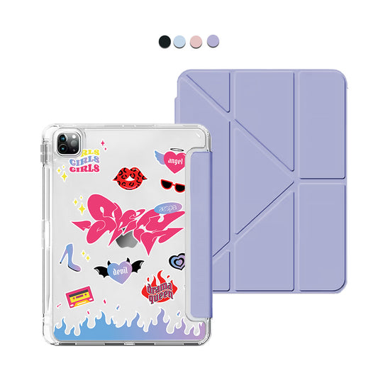 iPad / Android Tab Y-Fold Flip Cover - Aespa Spicy