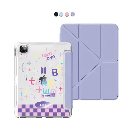iPad / Android Tab Y-Fold Flip Cover - BTS Take Two
