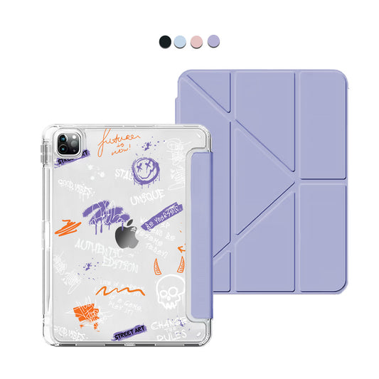 iPad / Android Tab Y-Fold Flip Cover - Graffiti 1.0