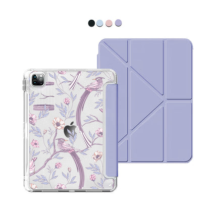 iPad / Android Tab Y-Fold Flip Cover - Lovebird 4.0