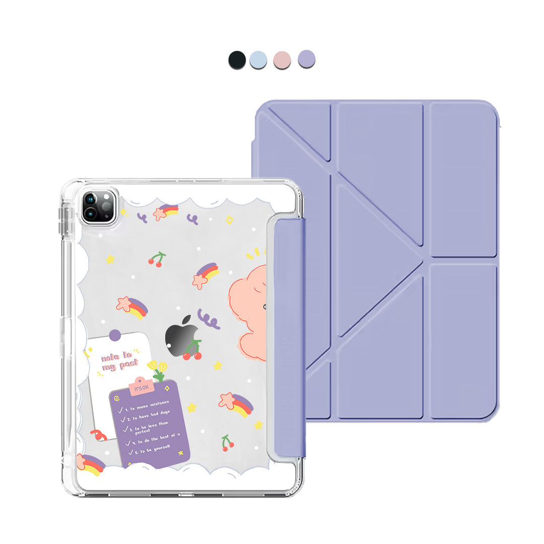iPad / Android Tab Y-Fold Flip Cover - Note to my Past