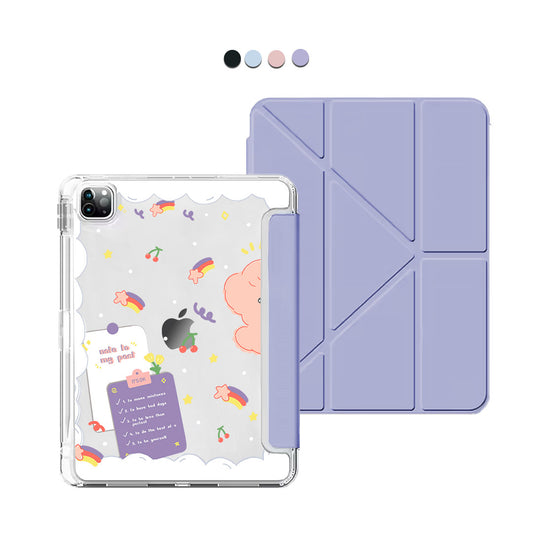 iPad / Android Tab Y-Fold Flip Cover - Note to my Past