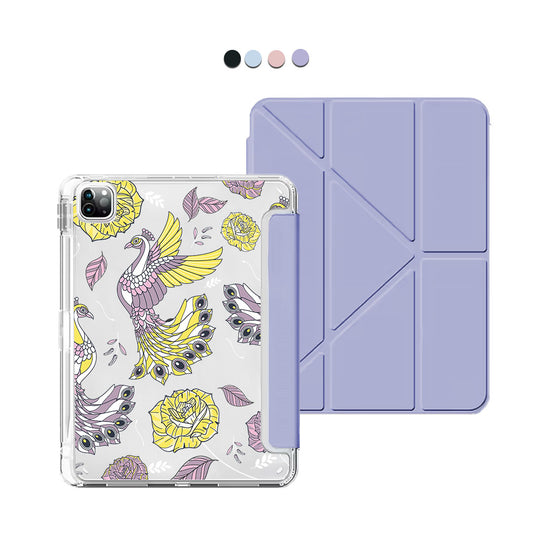 iPad / Android Tab Y-Fold Flip Cover - Bird of Paradise 4.0
