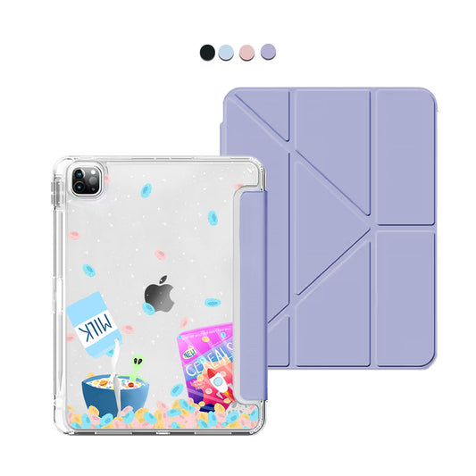 iPad / Android Tab Y-Fold Flip Cover - Cerealiens