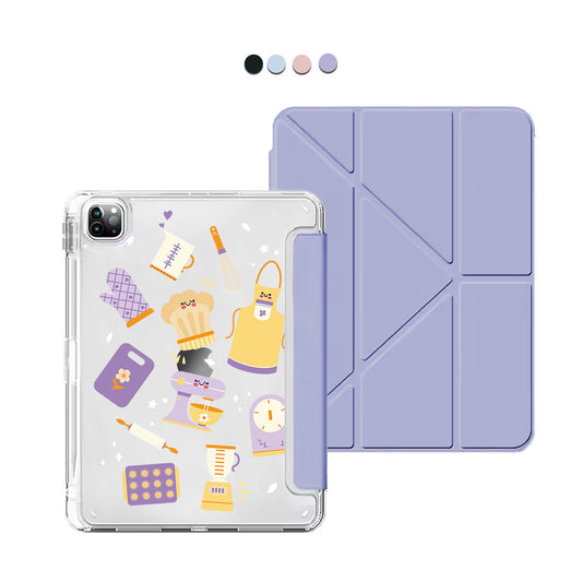 iPad / Android Tab Y-Fold Flip Cover - Chef or Baker