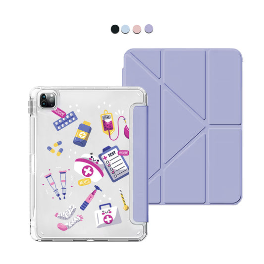 iPad / Android Tab Y-Fold Flip Cover - Nurse
