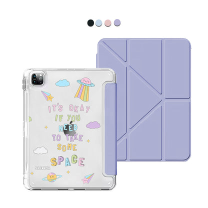 iPad / Android Tab Y-Fold Flip Cover - Space