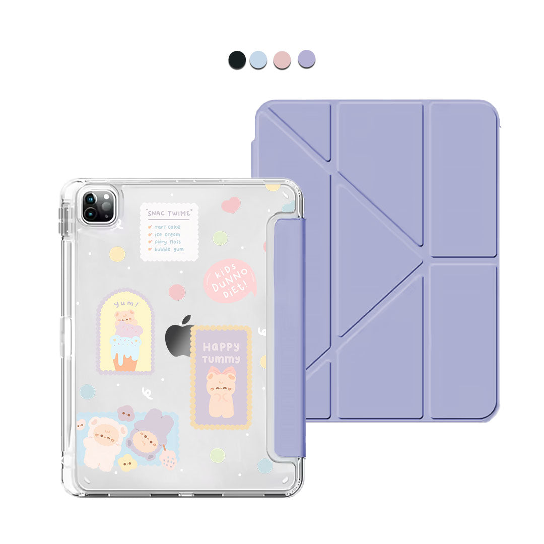 iPad / Android Tab Y-Fold Flip Cover - Sweet Heaven