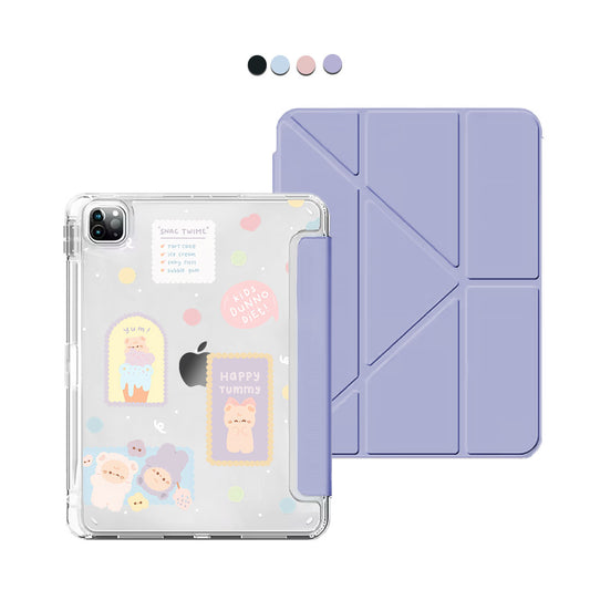 iPad / Android Tab Y-Fold Flip Cover - Sweet Heaven