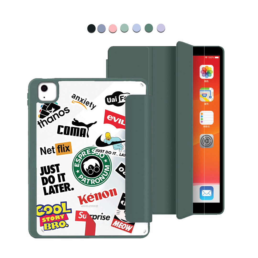 iPad Acrylic Flipcover - Brand Parody 1.0