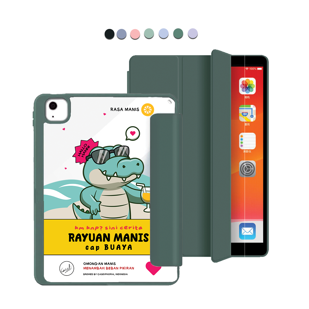 iPad Acrylic Flipcover - Cap Buaya