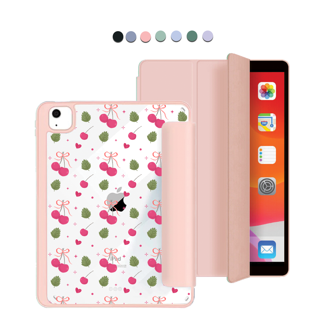 iPad Acrylic Flipcover - Coquette Cherry