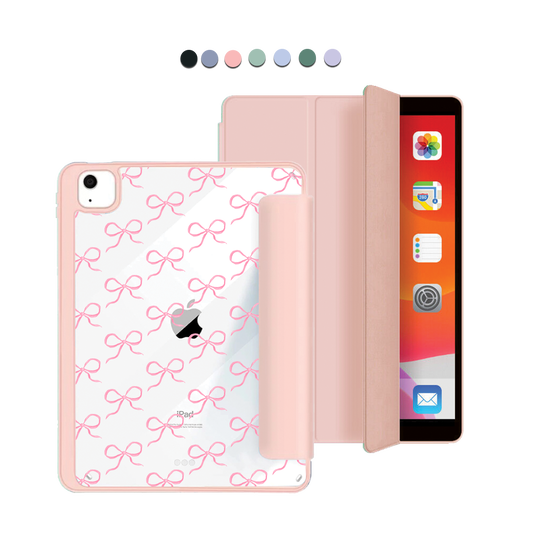 iPad Acrylic Flipcover - Coquette Pink Bow