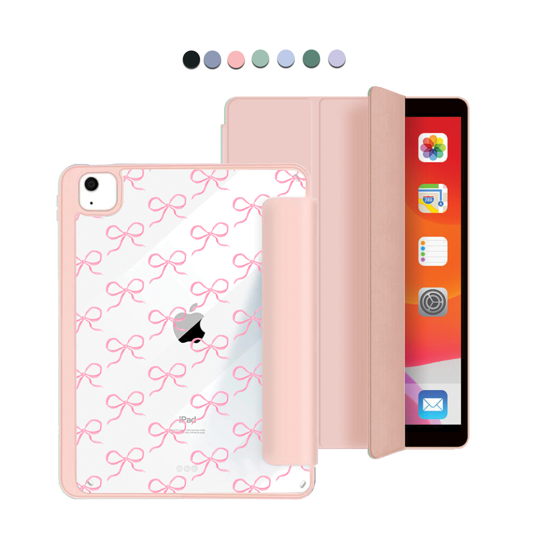 iPad Acrylic Flipcover - Coquette Pink Bow