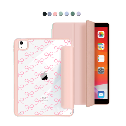 iPad Acrylic Flipcover - Coquette Pink Bow