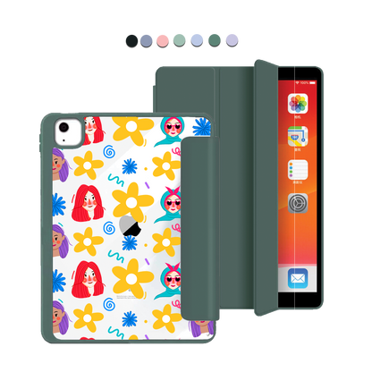 iPad Acrylic Flipcover - Daisy Faces
